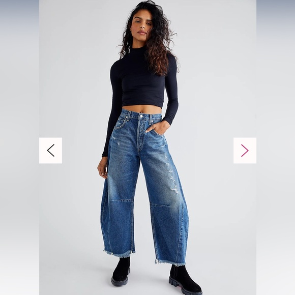 Citizens of Humanity Horseshoe Jeans in Magnolia Size 24 - Picture 3 of 8